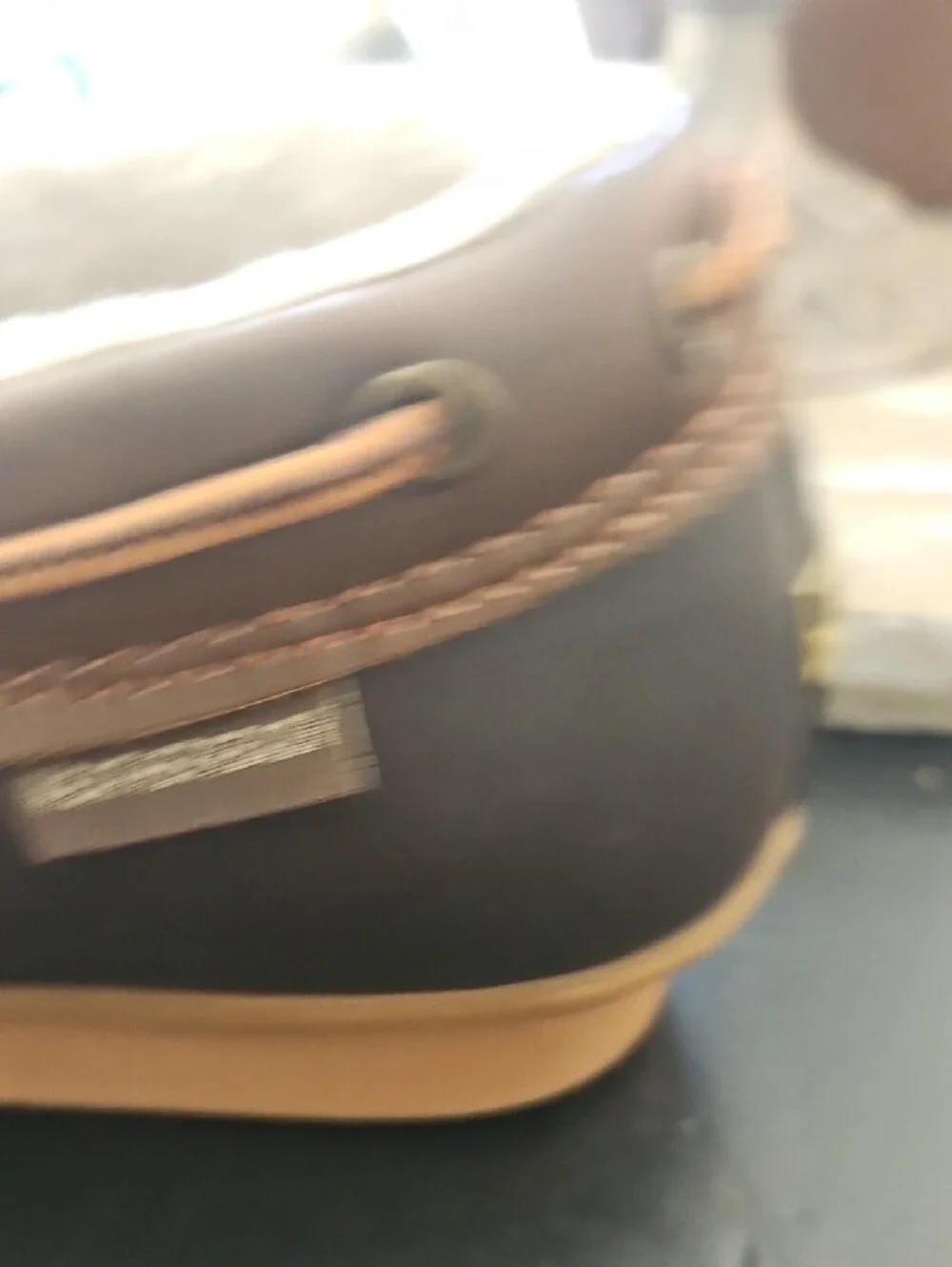 JBU By Jambu Weather Ready Brown Duck-Style Slip-On Shoes. Size 9.5M